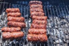 Romanian Mititei, Street Food Stock Image - Image of delicious, meatloaf: 43288993