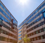 Modern office building stock photo. Image of company - 11930840