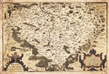Map of Bohemia (1570) Antique Map of Czech Kingdom Stock Illustration - Illustration of central, atlas: 460020864