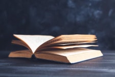 Open book on the table stock image. Image of open, group - 233884347