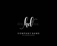 Initial HD Signature Logo Template Vector Stock Vector - Illustration of initial, creative: 182237791