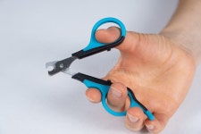 Pet Nail Clippers in Human Hands, Top View Stock Photo - Image of groomer, guillotine: 261543704