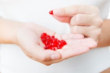 Pills In Women Hands Stock Photo - Image: 38829455 Pills in women hands