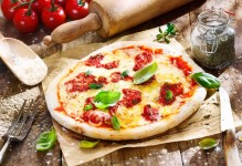 Pizza stock photo. Image of still, neopolitan, classic - 19253050