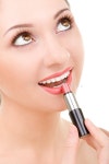 Woman stock photo. Image of cosmetic, girl, lipstick, beautiful - 6872106