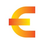 Creative Letter E Square Solid Color Logo Design Stock Illustration - Illustration of quality, business: 174577121