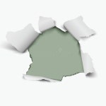 Vector Realistic Torn Hole Paper. - Illustration Stock Vector - Illustration of entertainment, gray: 136237753