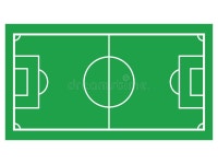 Football or soccer field stock vector. Illustration of center - 170731784