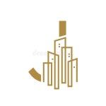 Golden City Initial Letter J Stock Vector - Illustration of city, blue: 172970948