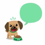 Vector Cartoon Character Dog And Speech Bubble Stock Vector - Illustration of head, illustration: 186108949