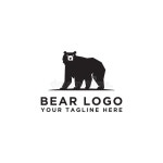 Logo Icon Design Bear Logo Vector Template. - Vector Stock Vector - Illustration of abstract, isolated: 188368252