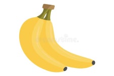 프룻비(fruit.B) | Banana Fruit with Alphabet B Stock Vector - Illustration of character, fruit: 198545836