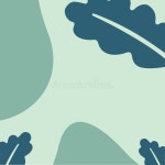 Tropical Background with Leaves, Plant and Nature, Background. Vector Illustration Stock Vector - Illustration of botanical... 