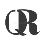 QR, RQ, Q and R Abstract Initial Monogram Letter Alphabet Logo Design Stock Vector - Illustration of letter, graphic: 220568858
