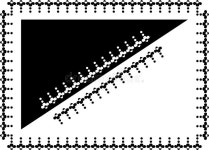 Rectangle Border Design Concept of Rangoli or Kolam Design with Floral Pattern Stock Vector - Illustration of design, flora... 