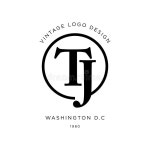 Creative Monogram Initials Letter T J or TJ Premium Luxury Logo Design Stock Vector - Illustration of logo, letter: 226477848