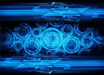 Eye Cyber Circuit Future Technology Concept Background Abstract Future Technology Background Hi-tech Stock Illustration... 