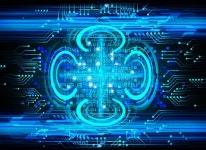 Cyber Circuit Future Technology Concept Background Stock Vector - Illustration of background, cyberspace: 230279961