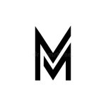 Letter MM Logo MM Design. Line Creative Minimal Monochrome Monogram Symbol Template Vector Stock Vector - Illustration of concept... 