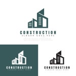 Construction Logo Creative Design, Building Logo Vector. Eps11 Stock Vector - Illustration of city, architecture: 264830512
