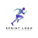 Fast Run Logo Illustration Vector. Creative Sprint Logo Design Stock Vector - Illustration of sprint, icon: 264989550