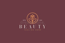 Beauty Flower Premium Concept Logo Boutique Fashion Cosmetic Jewel Stock Vector - Illustration of hotel, leaf: 292981937