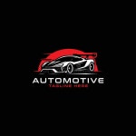 Sports Car Logo Template Isolated on Dark Background, Drag Racing Stock Vector - Illustration of modern, automobile: 312106667