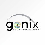 Initial O Font Rotating Line Swoosh Genix Genius Word. Related To Monogram Typography Smart Stock Vector - Illustration of font... 