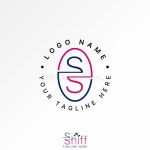 Letter S Font Cut Flip Ellipse Shift Double To Typography Style Error Branding Stock Vector - Illustration of education, design... 