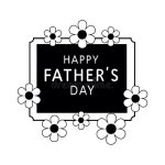 Happy Father S Day Frame with Text Vector Illustration. Stock Vector - Illustration of undefined, modern: 381136871