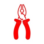 DIY Tool Pliers Silhouette Artwork Stock Vector - Illustration of logo, repair: 381704971