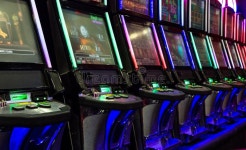 Slot machine stock photo. Image of openness, game, lucky - 43458138