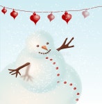 Coloured snowflakes stock illustration. Illustration of snowflakes - 496764