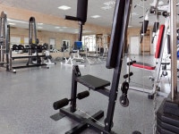Sports Fitness Room with Sports Equipment and Exercise Equipment Stock Photo - Image of club, recreation: 219698388