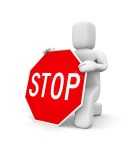 Stop stock illustration. Illustration of stop, detour - 16090332