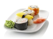 Sushi stock photo. Image of seaweed, smoked, asia, protein - 16599574