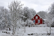 Swedish Winter Contrasts Royalty Free Stock Images - Image: 28162899 Swedish winter contrasts