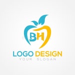 Fruit Company Logo Design Template Stock Vector - Illustration of symbol, identity: 143185344