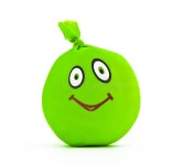 Toy in the Form of Green Smile Stock Photo - Image of happy, face: 11165848
