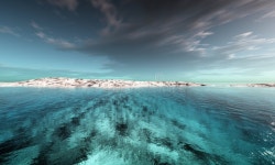 Digital stock illustration. Illustration of creek, land - 250014