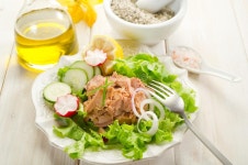 Raw tuna stock photo. Image of fish, yellowfin, dinner - 17894860