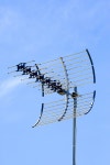 Antenna stock photo. Image of receive, rooftop, broadcast - 16003862