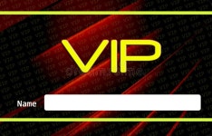 Vip card stock illustration. Illustration of club, business - 37362829