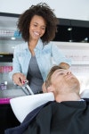 초히'shair | Washing the Customer`s Hair Stock Photo - Image of client, water: 150569832