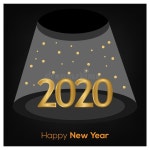 2020 Happy New Year Background For Your Seasonal Flyers, Banner... 2019 To 2020 Stock Vector - Illustration of design, images... 