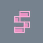 Letter S Logo. Geometric Alphabet Initial. Pink Color. Stock Vector - Illustration of icon, logo: 238310863