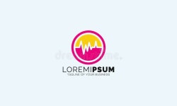 Pulse Line Medical Healthy Business Vector Logo Icon Stock Illustration - Illustration of logo, marketing: 257163490