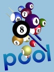 Vector Illustration Depicting Billiard Balls and Cues Stock Vector - Illustration of pool, realistic: 320637461
