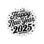 Premium Happy New Year 2025 Illustration - Ready-to-Use EPS File Stock Vector - Illustration of party, theme: 345596666