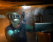 Welding stock photo. Image of industry, occupation, metal - 700336